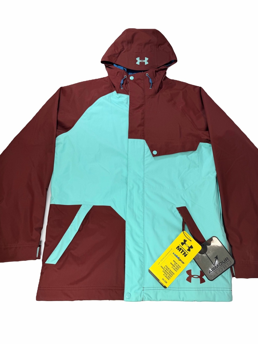 NWT Under Armour Storm Mountain Coldgear Jacket Size Medium Men's